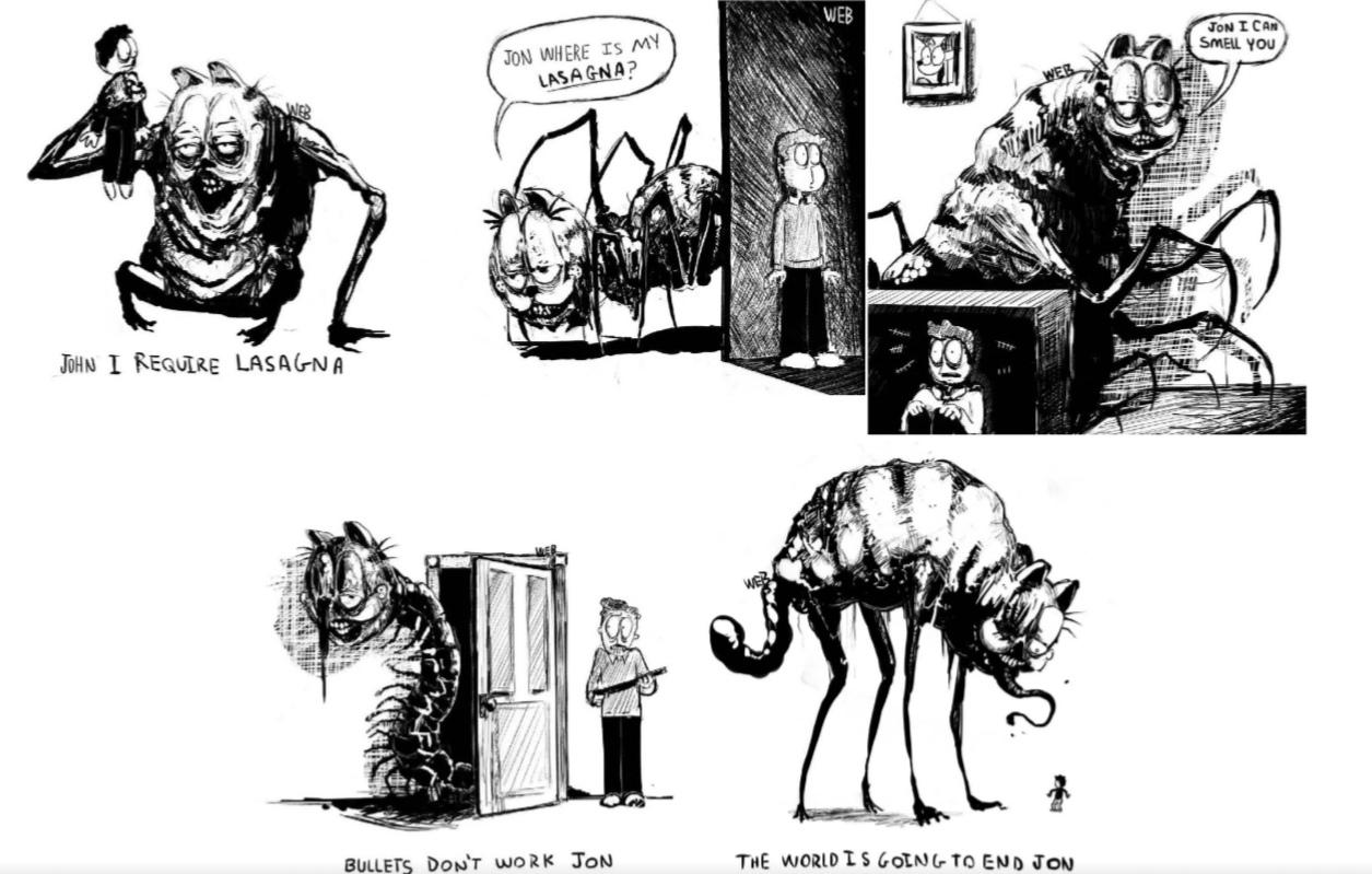 O Garfield Lovecraftiano que tomou conta da internet [Taverna 42]