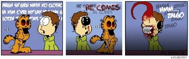 Gorefield: conheça a história da versão creepy de Garfield